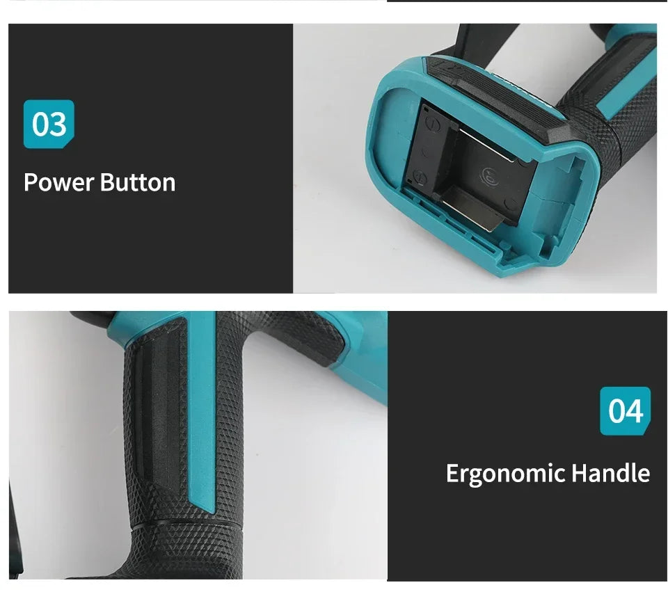 Makita-Compatible 18V 6in Cordless Mini Chainsaw | Woodworking