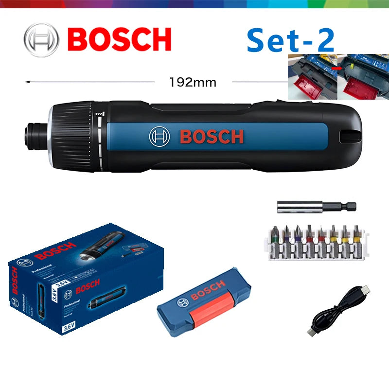 Bosch GO 3 | Cordless Electric Screwdriver | Battery Included