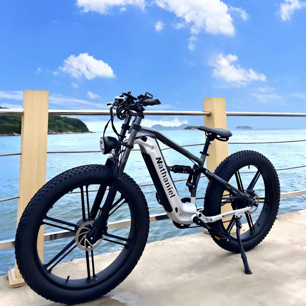 Nathaniel SYR09 Bicicleta Eléctrica 2000W | Doble Motor | Fat Tire 26x4.0 | 48V 20/40Ah | 55km/h | Todo Terreno | E-Bike