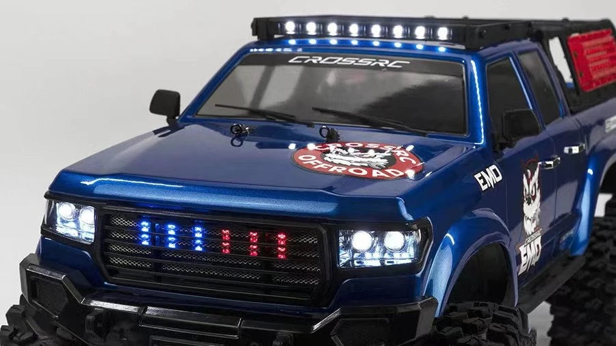 CROSSRC AT6 1:10 6WD RC Climbing Car — Off-Road Electric Model | Differential Lock, High/Low Speed RTR