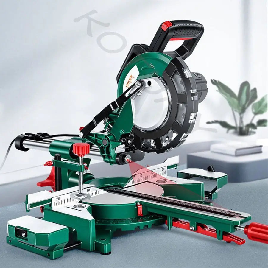 KOTUMY 8-Inch Sliding Miter Saw | Laser Guide | 1700W
