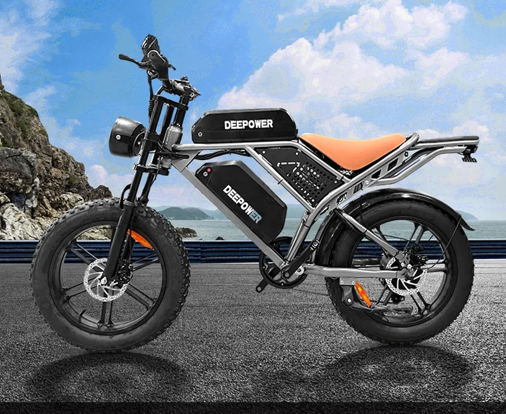 E-Bike 1500W | Fat Tire 20" | 48V 20/35/60Ah | Doble Batería | Off-Road Montaña | Sin Aranceles | Adultos | Modelo QS7