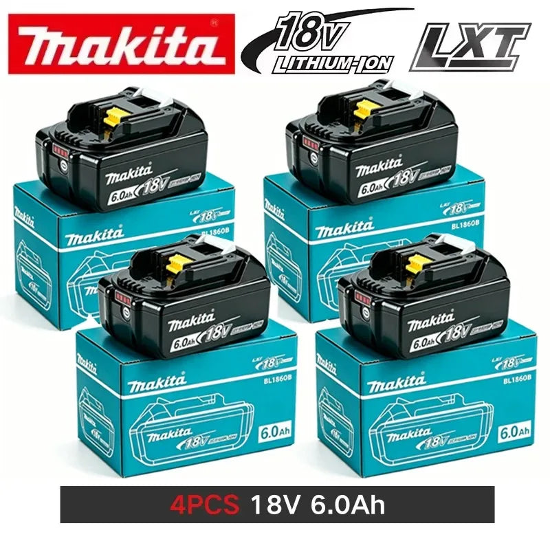 Makita-Compatible 18V Batteries & Charger | 3Ah/6Ah | DDF487