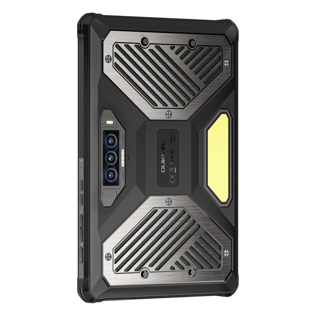 OUKITEL RT10 | Rugged Tablet 5G 25000mAh 64MP 11" FHD | Android 15 con Soporte