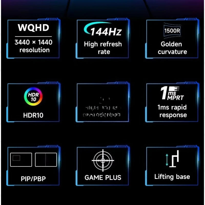32-Inch 4K Curved Gaming Monitor | 165Hz 1ms VA Panel | USB-C & DP