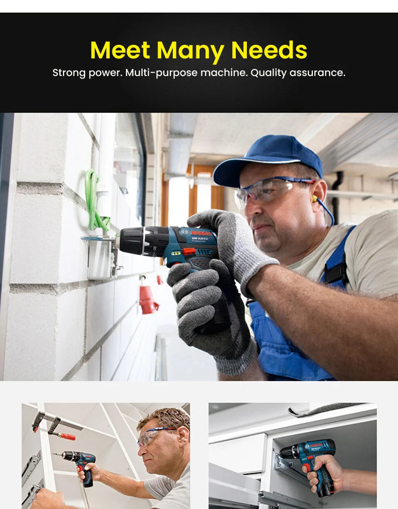 Bosch GSR 120-Li | Cordless Drill Driver | Battery Options
