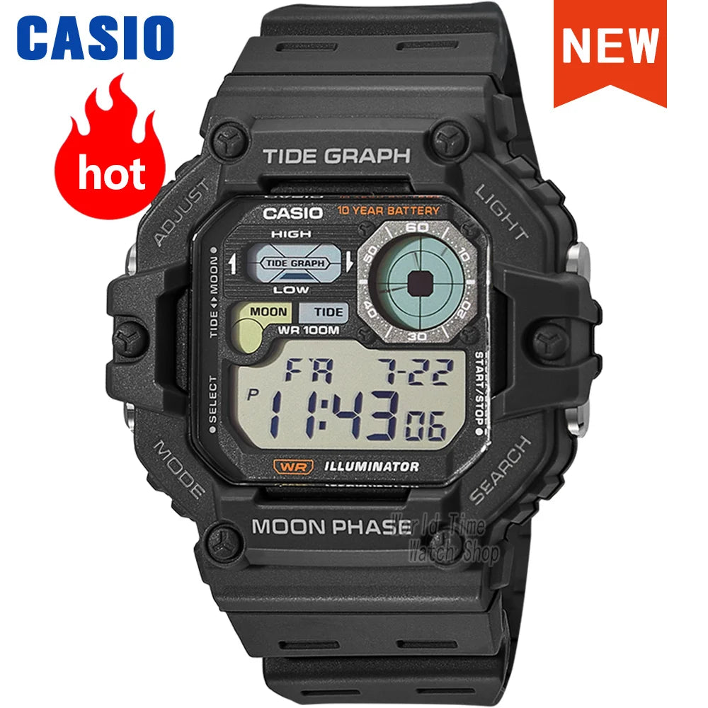 Casio WS-1700H-1A | Digital Alarm & Calendar | Men's Watch