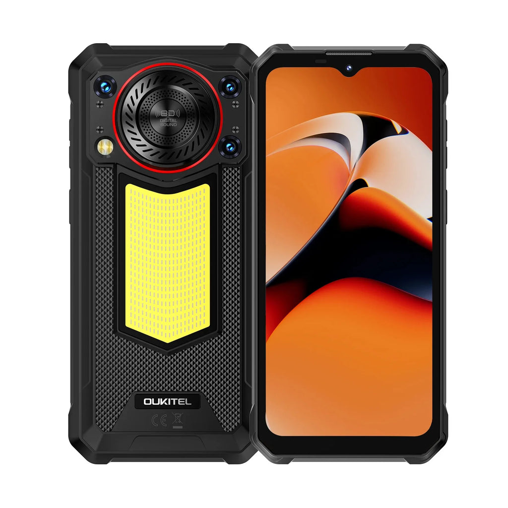OUKITEL WP53 Pro | Rugged Phone 4G 11000mAh 50MP 128dB Android 15 | NFC IP68