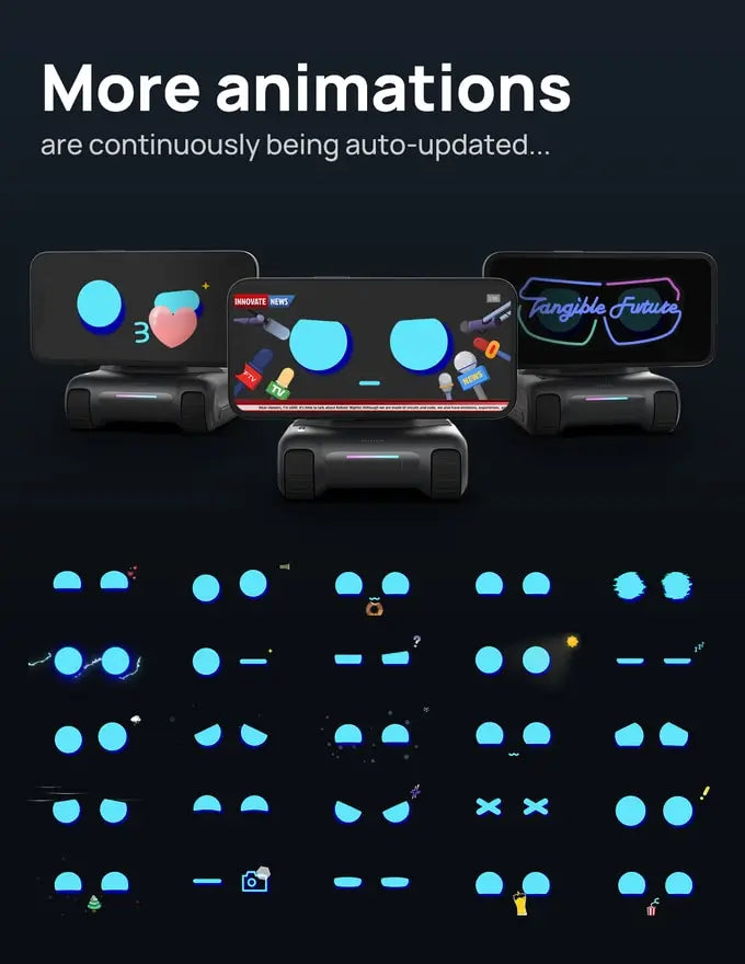 LOOI Robot — AI Mini Robot with Voice & ChatGPT | Smart Learning Companion