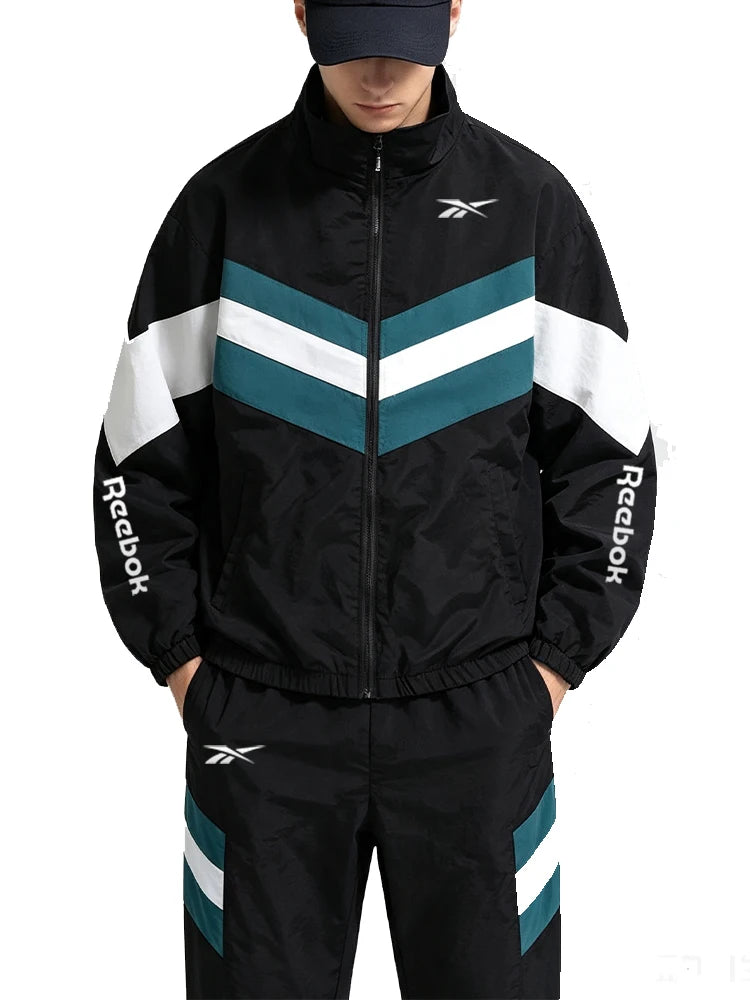 Men's Lightweight Jacket | Zip Front & Stand Collar | Casual Outdoor Wear