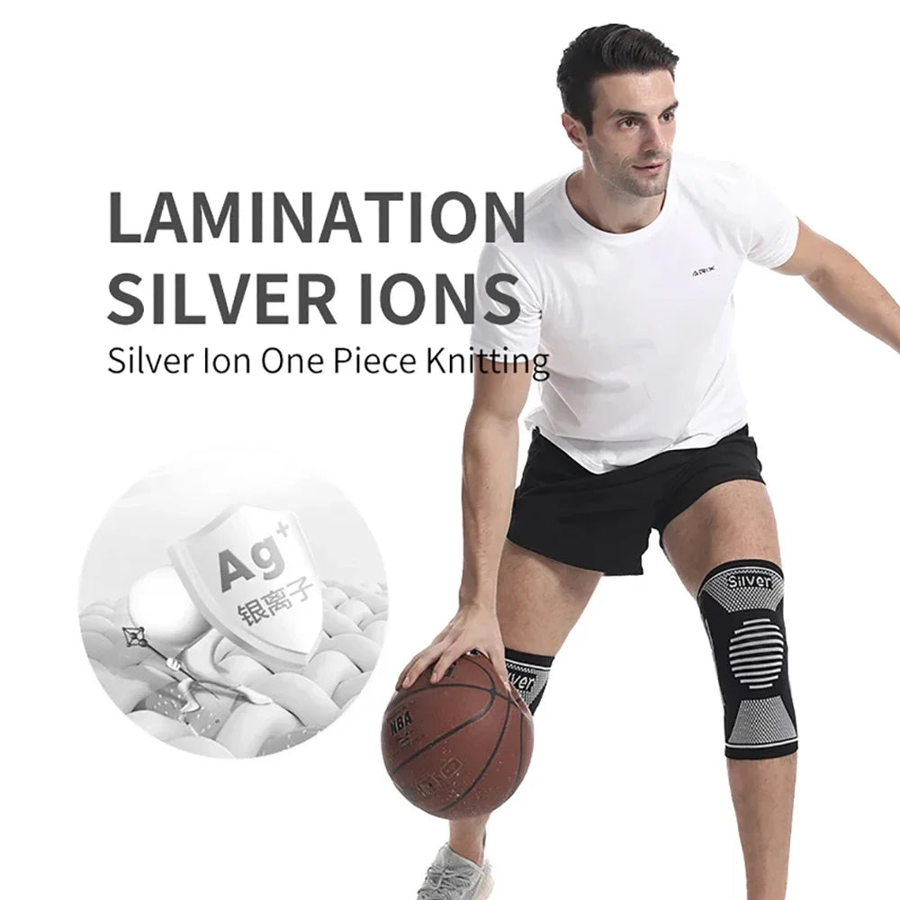 Knee Compression Sleeve | Joint Support for Running, Gym & Sports | ACL & Arthritis Relief