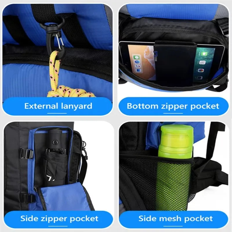 Hiking Backpack | Capacity Options up to 90L / Mochila de senderismo