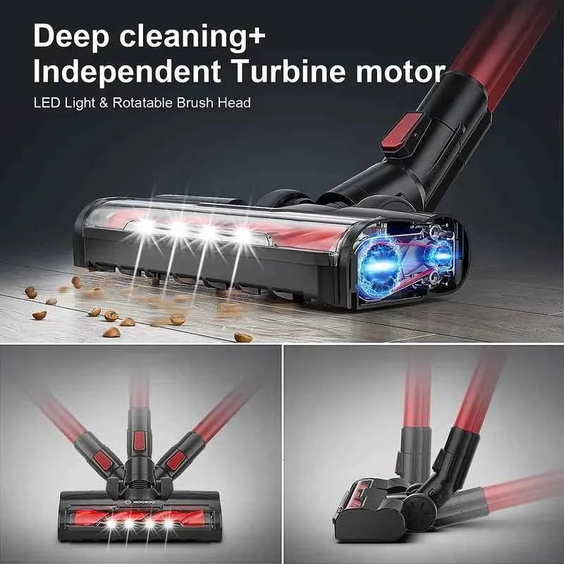 MOOSOO K23 Cordless Vacuum Cleaner | Aspiradora Inalámbrica