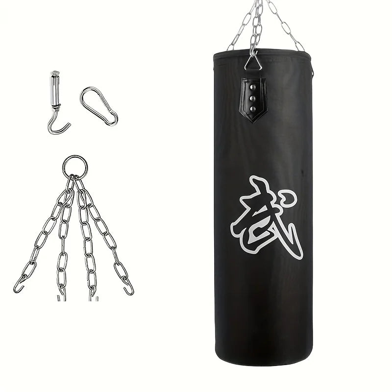 Heavy Duty Oxford Cloth Hollow Boxing Bag | Sandbag for Adults, Youth & Women | Home Training Set
