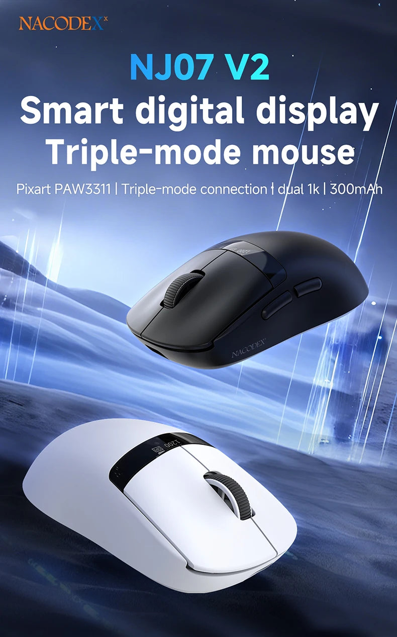 Ajazz AJ139 V2 MC Wireless Gaming Mouse | 12000 DPI