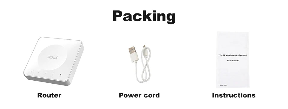 Router 4G LTE WiFi con SIM Card | 32 Dispositivos | Puerto LAN | Type-C | Europa, Asia & África