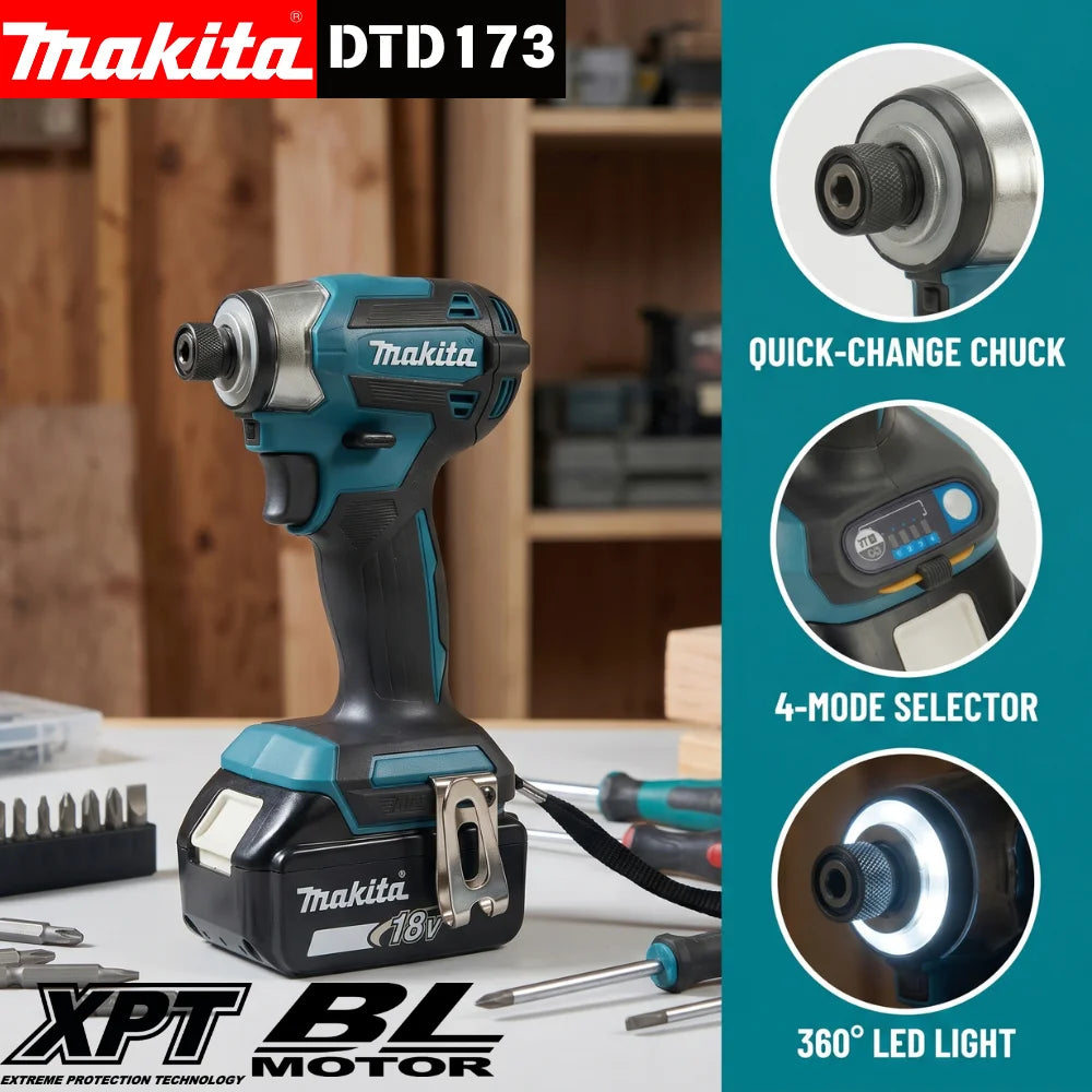 Makita DTD173 | 18V Brushless Impact Driver | EU