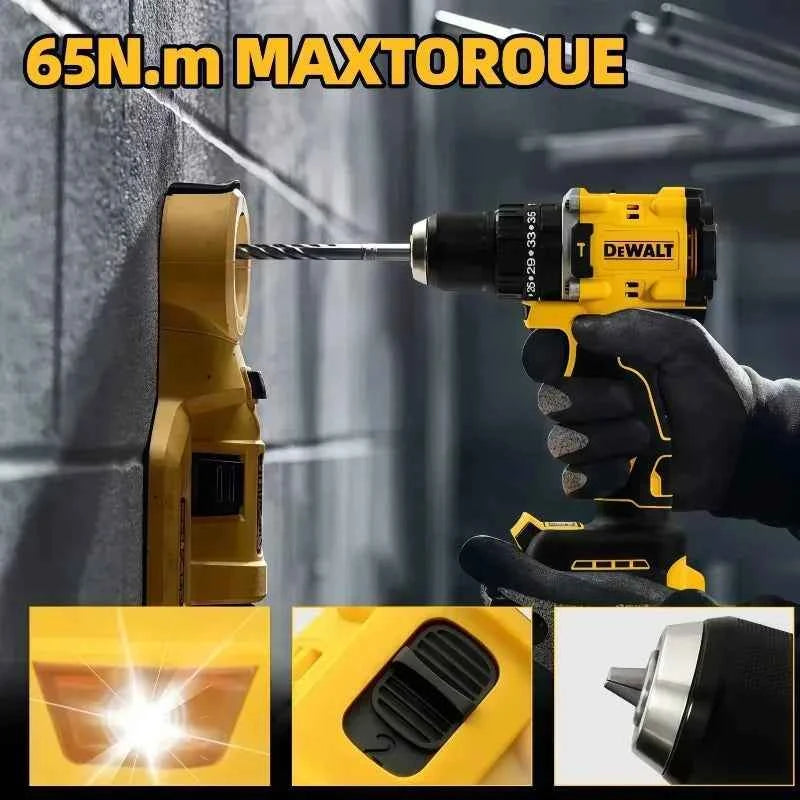 DEWALT-Compatible DCD805 | 20V Brushless Hammer Drill Kits