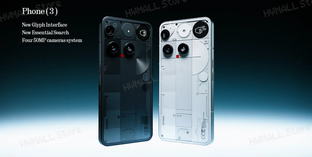 Nothing Phone (3) | 50MP Cameras & 120Hz AMOLED | 5G Android Smartphone