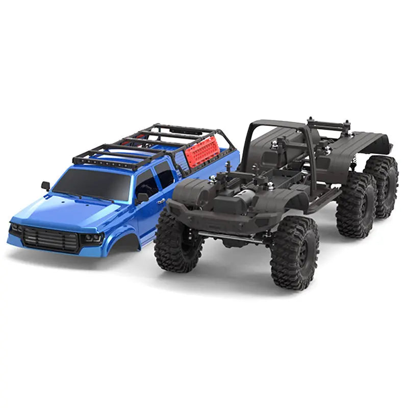CROSSRC AT6 1:10 6WD RC Climbing Car — Off-Road Electric Model | Differential Lock, High/Low Speed RTR