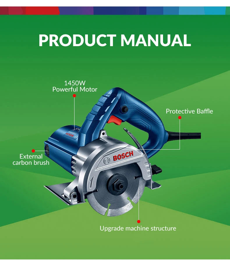 GDC 140 | 1400W Diamond Tile Cutter | 115mm