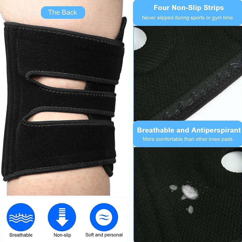 Plus Size Knee Brace | Neoprene Compression & Patella Support | Arthritis & Meniscus Relief | XL-8XL