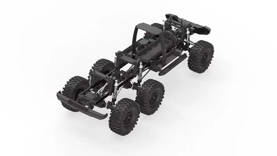 CROSSRC AT6 1:10 6WD RC Climbing Car — Off-Road Electric Model | Differential Lock, High/Low Speed RTR