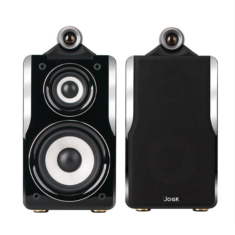 Altavoces Pasivos HiFi de Estantería 5.5" | 100W | 3 Vías | Caja de Madera | Par | 5.5" HiFi Passive Bookshelf Speakers 100W 3-Way Wooden Cabinet Pair