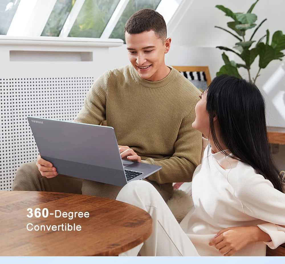 Ninkear YBook15 Laptop 2-in-1 15.6" | AMD Ryzen 3, 16GB RAM, 512GB SSD | Touch 360°, Windows 11