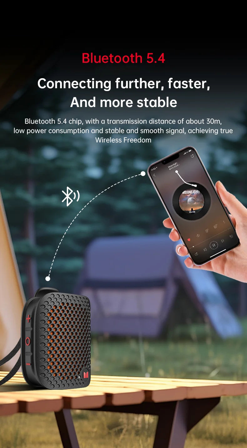 Monster M3 Clip-On Bluetooth Speaker | Portable Audio / Altavoz Bluetooth portátil Monster M3