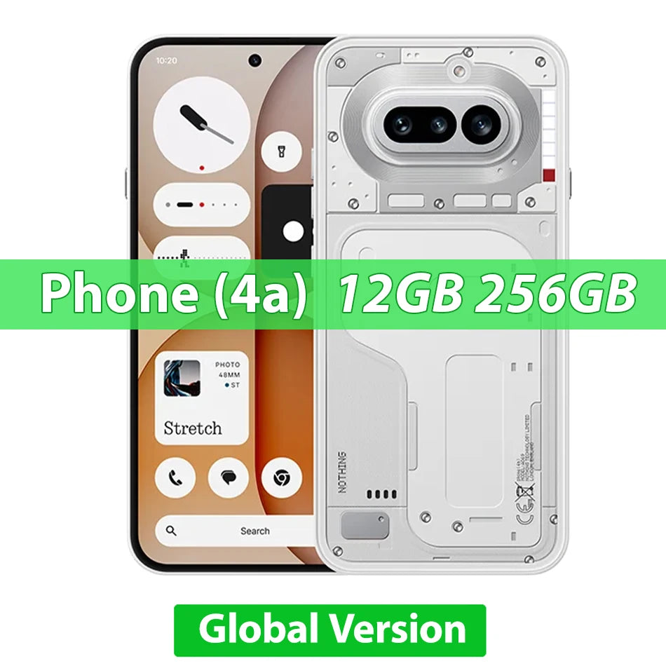 Nothing Phone (4a) | 120Hz AMOLED & 12GB/256GB | Global 5G Smartphone
