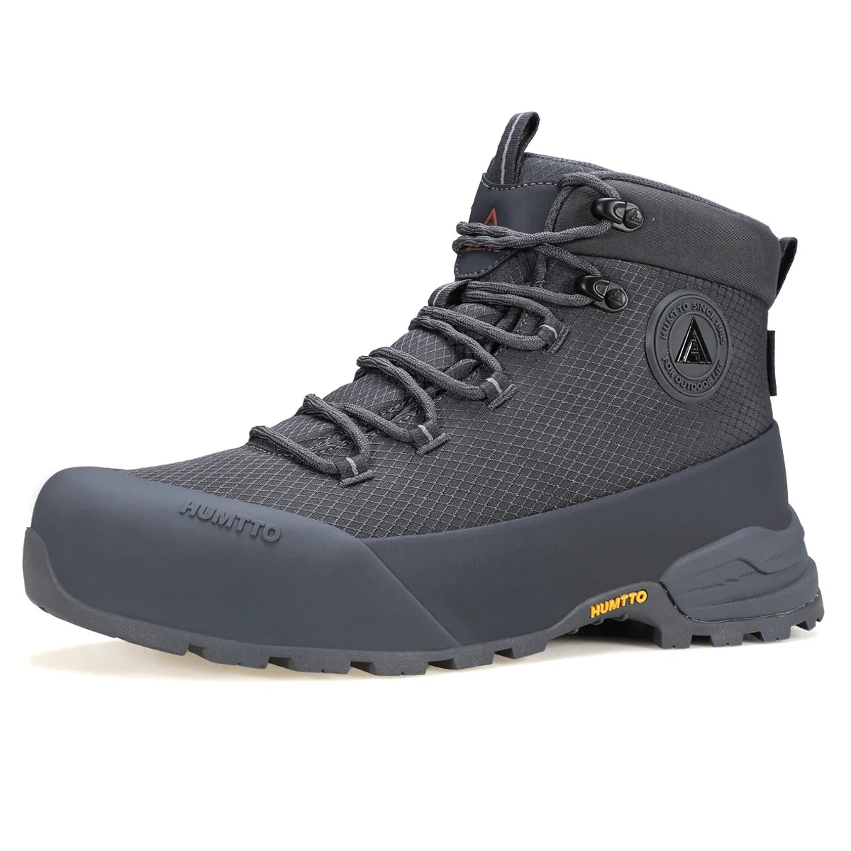 HUMTTO Men's Hiking Shoes | Lace-Up & Rubber Sole | Outdoor Walking