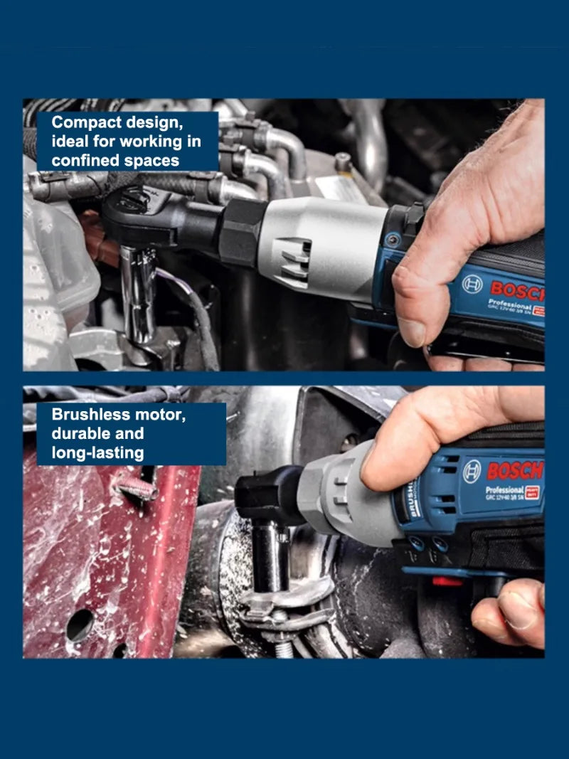 Bosch GRC 12V-60 | 3/8in Brushless Cordless Ratchet | 60Nm