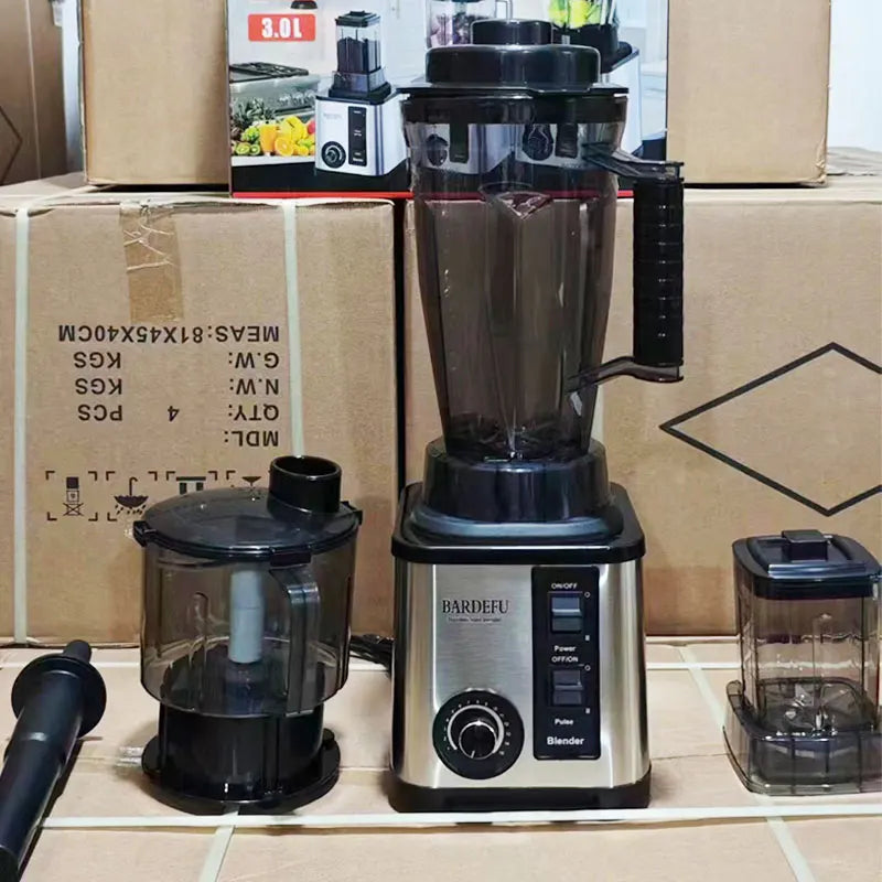 6-in-1 3L Blender and Food Processor | Licuadora y Procesador 6 en 1