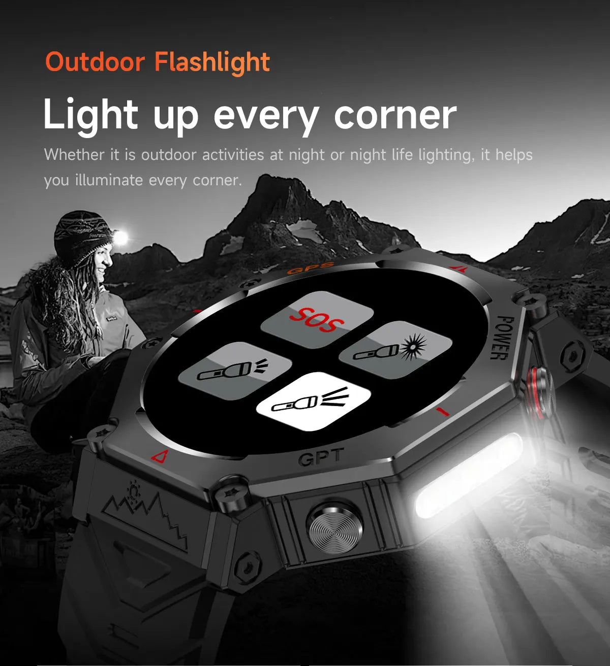 Military GPS Smartwatch 2025 | AMOLED 1.39" | 107 Sports Modes | Bluetooth Calling | Men Women | Smartwatch Militar GPS 2025 | 107 Modos Deportivos | Llamadas Bluetooth | Hombre Mujer