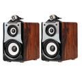 Altavoces Pasivos HiFi de Estantería 5.5" | 100W | 3 Vías | Caja de Madera | Par | 5.5" HiFi Passive Bookshelf Speakers 100W 3-Way Wooden Cabinet Pair