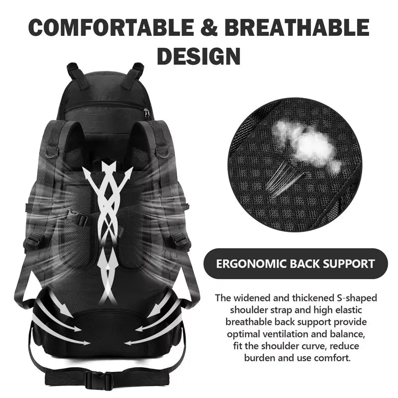 Hiking Backpack | Capacity Options up to 90L / Mochila de senderismo
