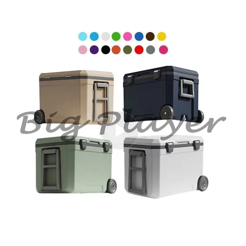 Insulated Cooler Box | Portable Outdoor Food Storage / Nevera portátil aislada