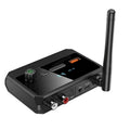 Bluetooth 5.3 Audio Receiver | RCA, AUX & Optical Output | U-Disk Playback | Wireless Adapter for Stereo & Car Speakers
