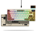 Teclado Mecánico Gaming Womier 75% | OLED | Gasket | Hot-Swap | PBT Pudding RGB | PC/Mac | Womier 75% Mechanical Gaming Keyboard OLED Gasket Hot-Swap PBT Pudding RGB