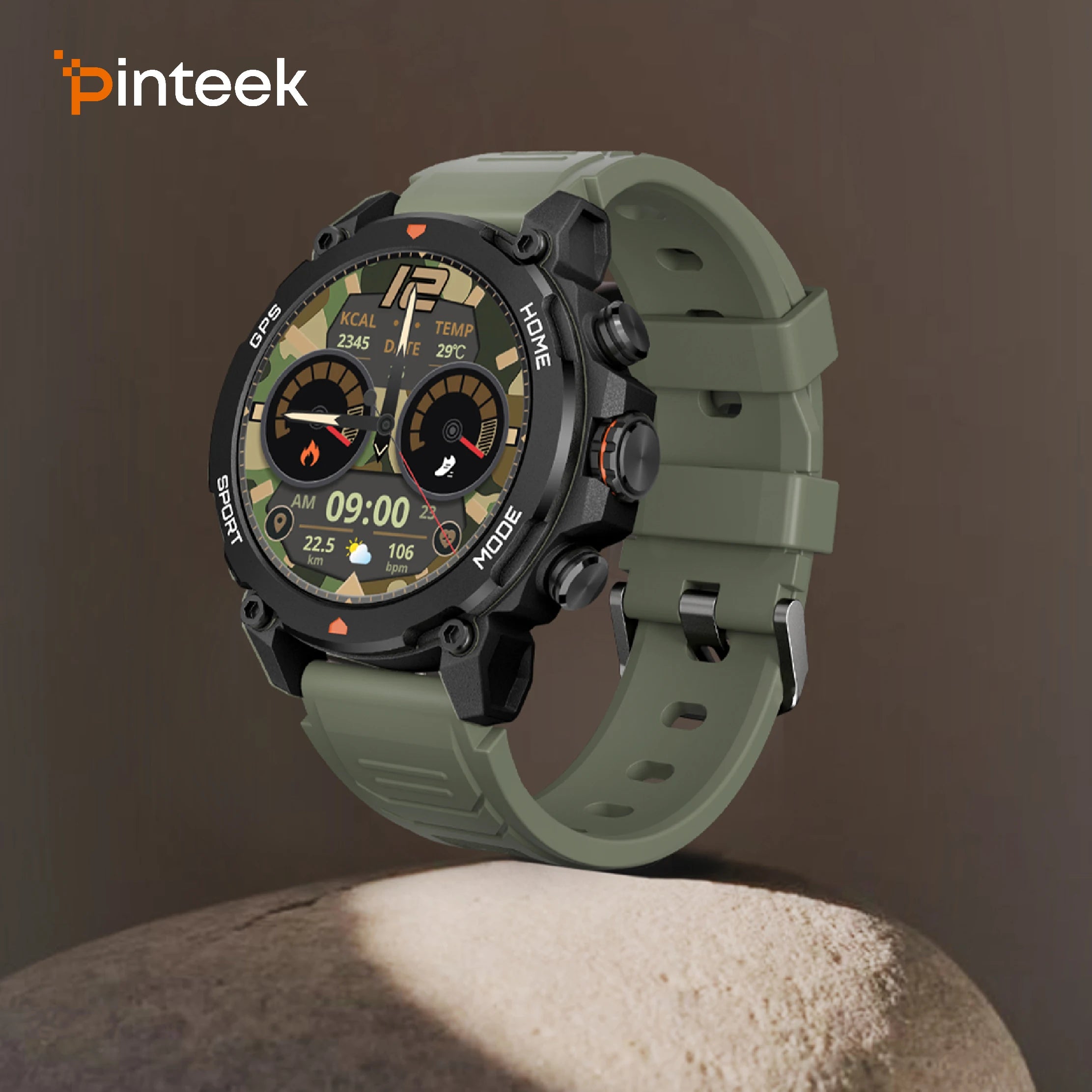 Smartwatch AURAFIT GPS-G6 2025 | AMOLED 1.43" | GPS 6 Satélites | 3ATM | AI GPT | 100+ Deportes