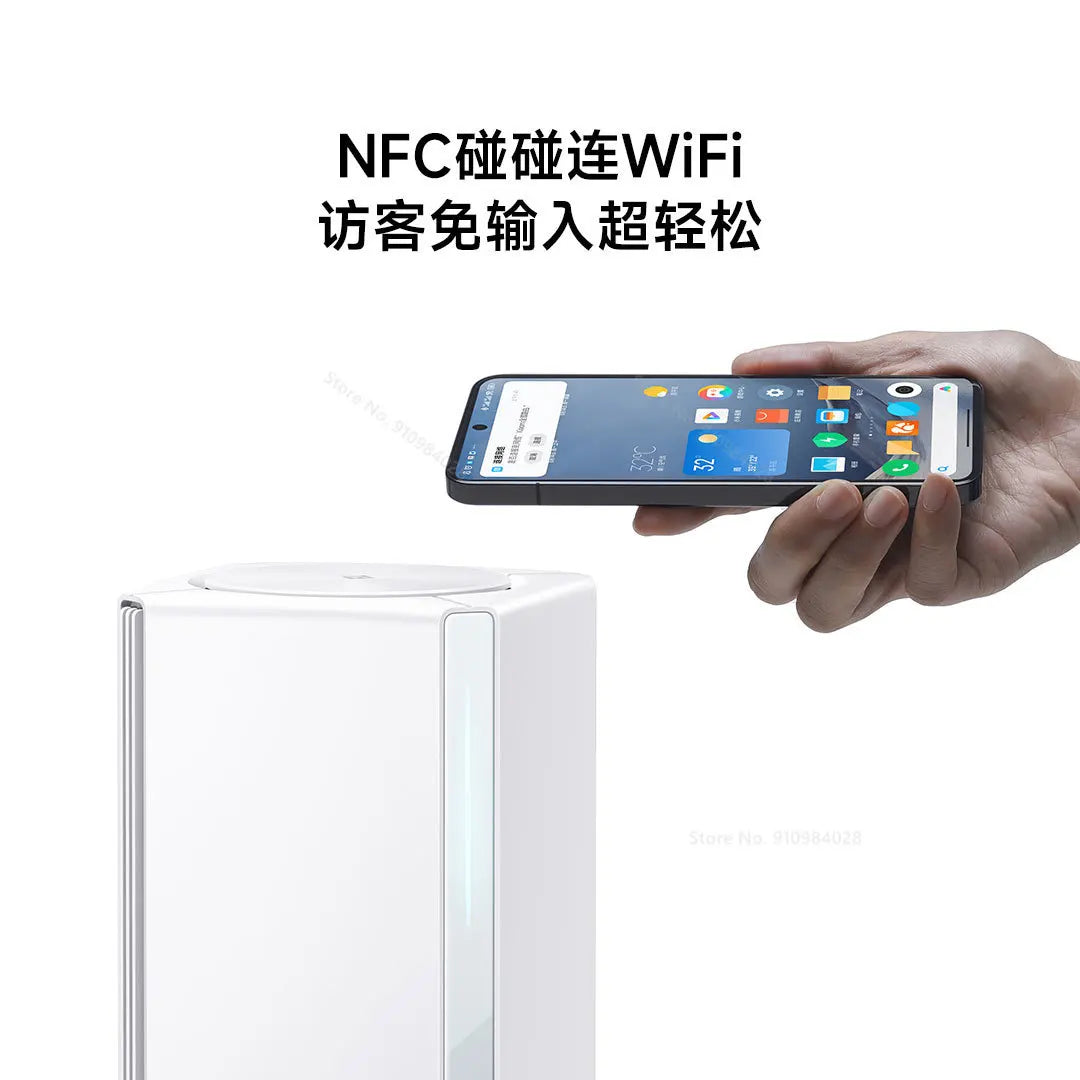 Xiaomi Mesh System AX3000 NE | Kit 1+1 Router Principal + Sub-Router | WiFi 6 | Bluetooth Mesh | IPTV