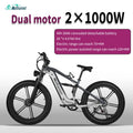 Nathaniel SYR09 Bicicleta Eléctrica 2000W | Doble Motor | Fat Tire 26x4.0 | 48V 20/40Ah | 55km/h | Todo Terreno | E-Bike