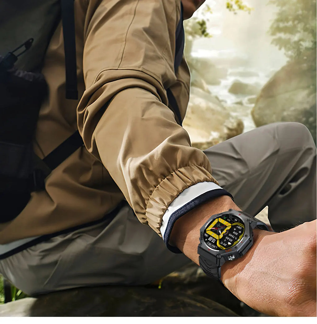 Military GPS Smartwatch 2025 | AMOLED 1.39" | 107 Sports Modes | Bluetooth Calling | Men Women | Smartwatch Militar GPS 2025 | 107 Modos Deportivos | Llamadas Bluetooth | Hombre Mujer