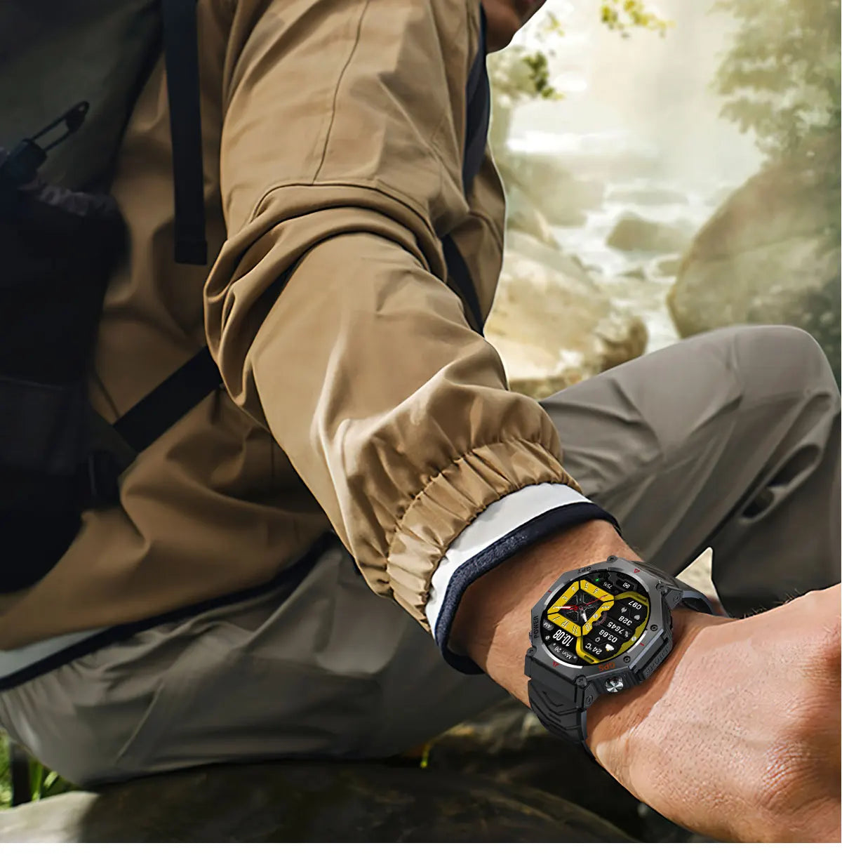 Military GPS Smartwatch 2025 | AMOLED 1.39" | 107 Sports Modes | Bluetooth Calling | Men Women | Smartwatch Militar GPS 2025 | 107 Modos Deportivos | Llamadas Bluetooth | Hombre Mujer