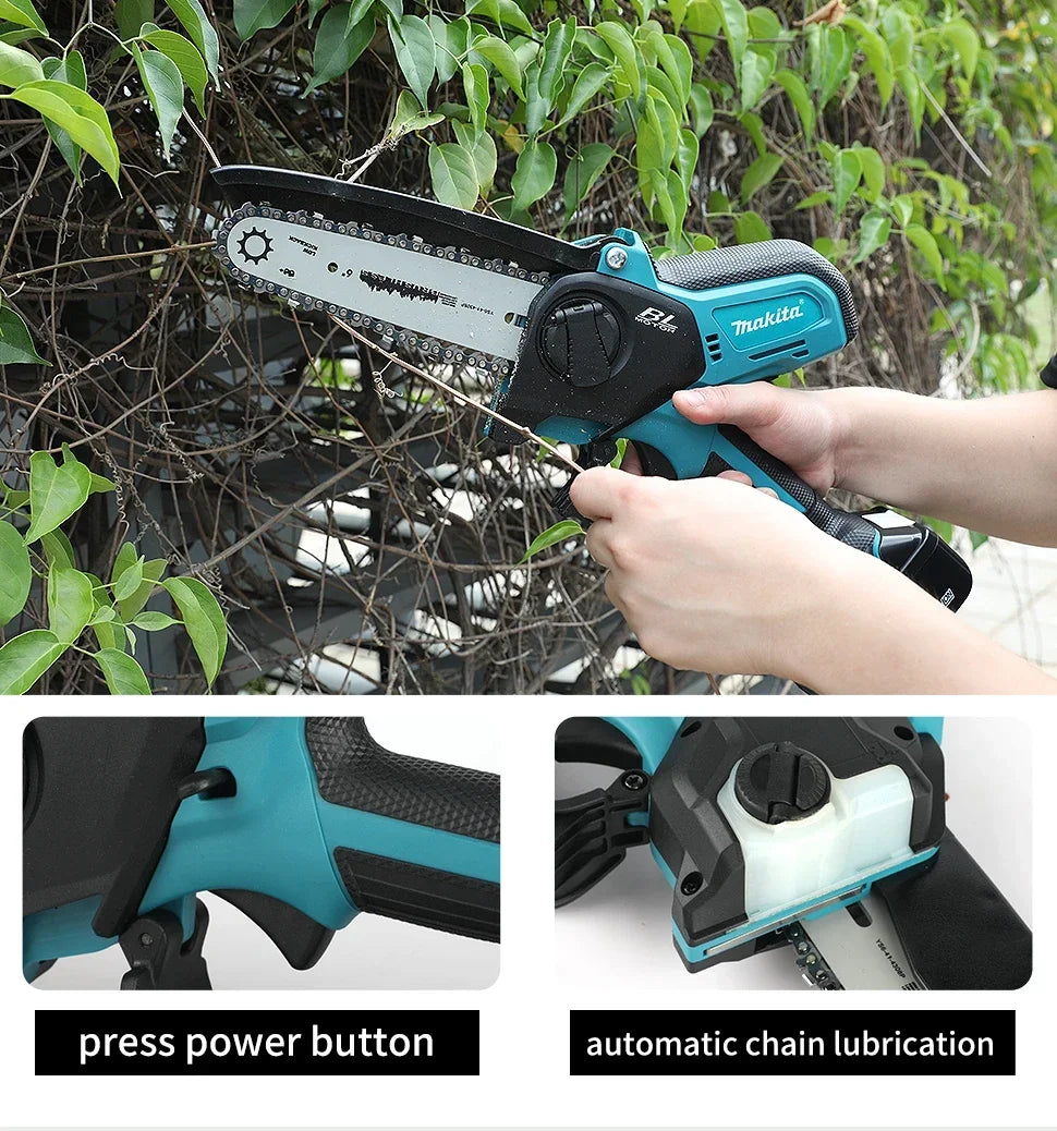 Makita UC286 | 18V Brushless Mini Chainsaw | 6in