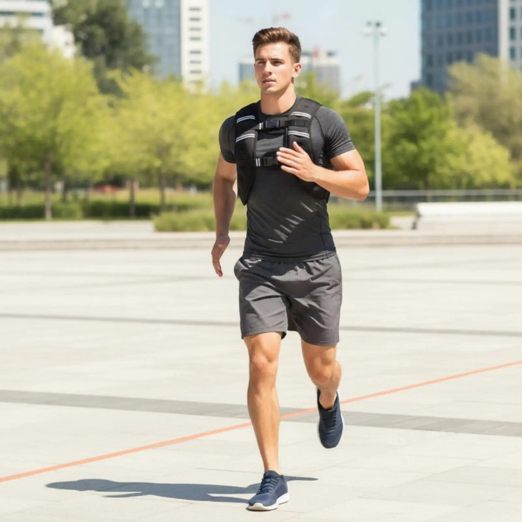 Weighted Training Vest | Adjustable 4–30 lb | Running & Fitness / Chaleco con Peso