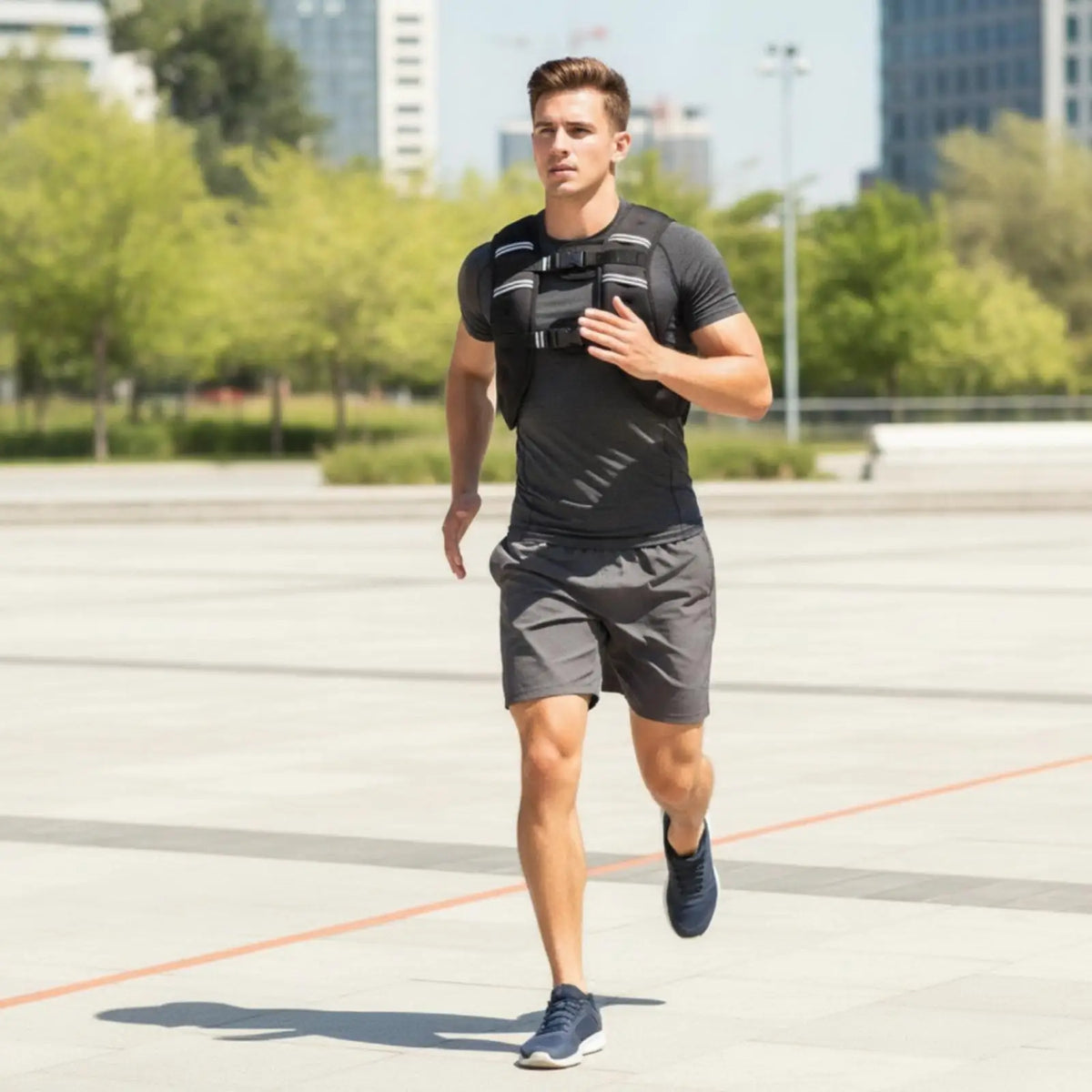 Weighted Training Vest | Adjustable 4–30 lb | Running & Fitness / Chaleco con Peso