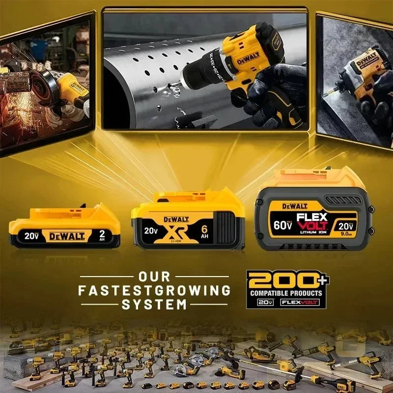 DEWALT-Compatible DCD805 20V Drill Kits | Battery & Charger Options