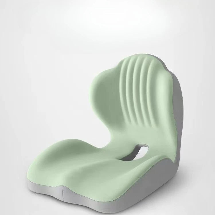 Memory Foam Seat Cushion | Lumbar Back Support | Office & Car / Cojín Ergonómico